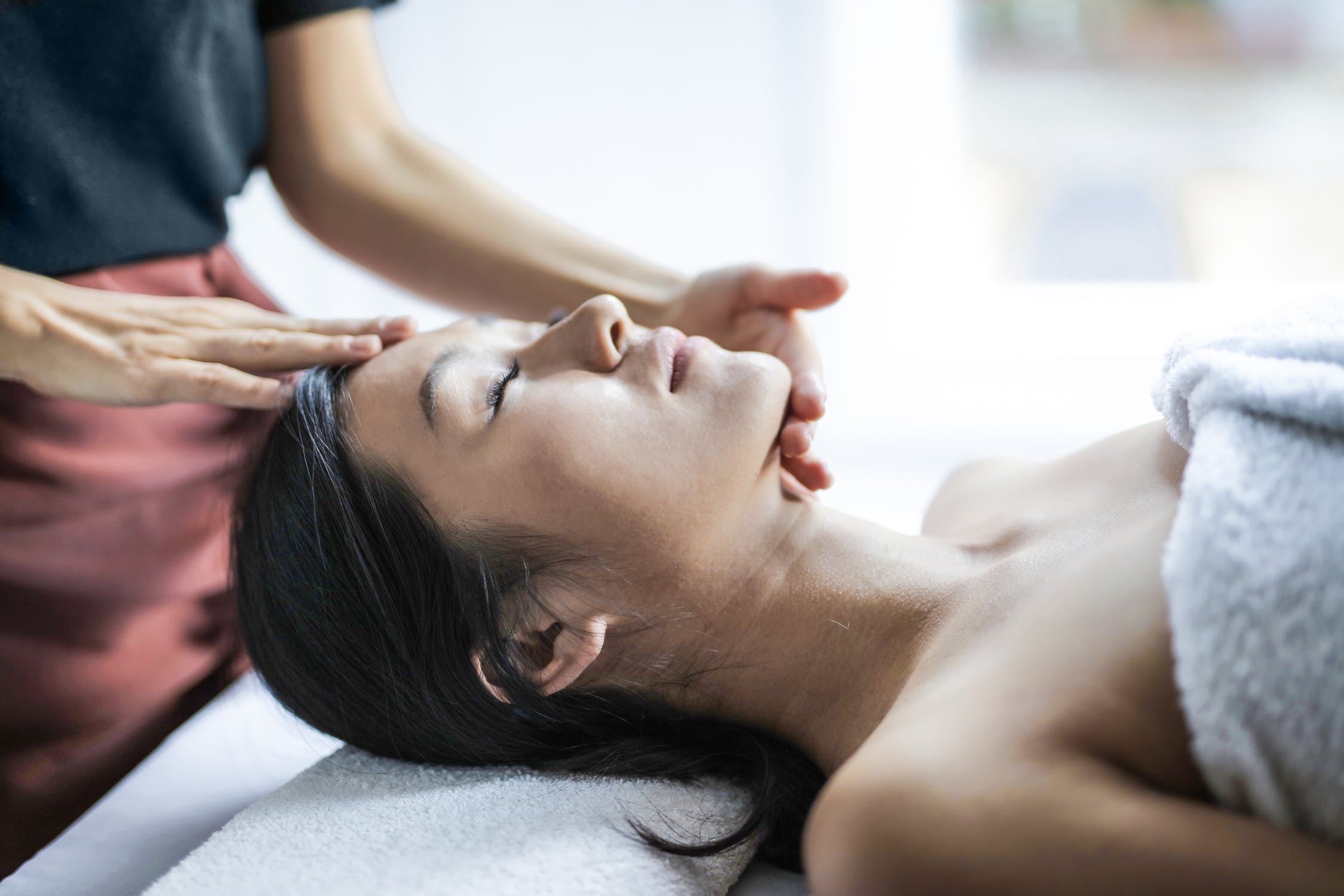 Massage mot huvudvärk